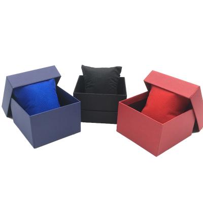 China Wholesale Watch Storage OEM Customized Cheap Luxury Square Paper Cardboard Watch Packaging Box Men And Women Couples For Gift for sale