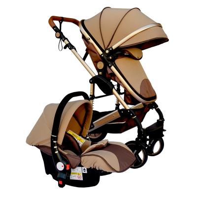 China Carry Baby CE EN1888 Certificated Alloy Frame Children Pram Stroller Germany Luxury Baby Stroller 3 in 1 for sale