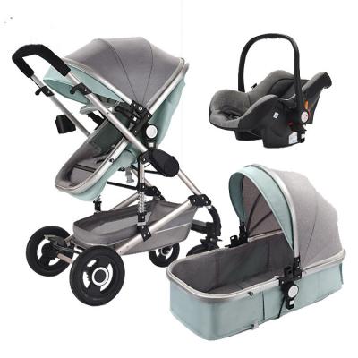 China 2020 Carry Baby Cheap Travel System Luxury Baby Stroller 3 in 1 with Bassinet and Carseat for sale