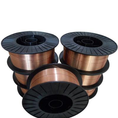 China ER70s-6 welding wire copper coated mig weld wire SG2 G3Si1 70s-6 CO2 gas shield welding wire for sale