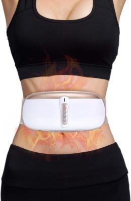 China Vibrating Heated Weight Loss Slimming Massage Belt Neck Shoulder Back Belly Full Body Massage Equipment for sale