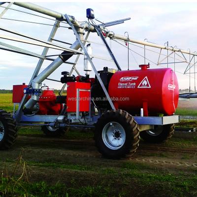 China Deviation-free travel 12km 2021 most popular linear central pivot irrigation system machinery for big land for sale