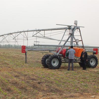 China Maximize Irrigation Field Motion Center Pivot Lateral Irrigation System With Best Quality for sale