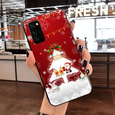 China Black Dirt-resistant Merry Christmas Cell Phone Case For Samsung S20 Plus Ultra S6 S7 S8 S9 Plus S10 Edge 5G Lite 2020 for sale