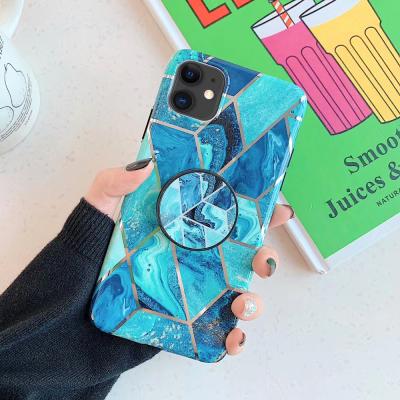 China Soft IMD Phone Cover Dirt-resistant Glossy Marble Back Case For iPhone 12 11 pro iphone max for sale