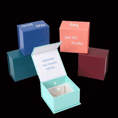 China 2021 Disposable Newest Popular Favorite Gift Paper Box For Custom Puffs Text XXL Size Gift Box For Lover for sale