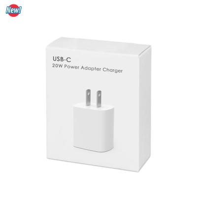 China Original Portable Type-c Fast Charger OEM USB-C Fast Charger 18W 20W Palladium Charger Adapter For Apple Iphone 12 for sale