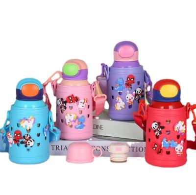 China Sustainable Kids Stainless Steel Vacuum Flask Vacuum Insulated Stainless Steel School Water Bottle For Kids for sale