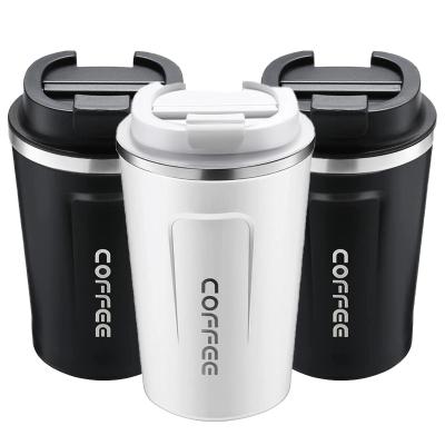 China Sustainable Coffee Tumbler Stainless Steel Vacuum Insulated Tumbler With 100% Leakproof Travel Insulated Coffee Mug Lid for sale