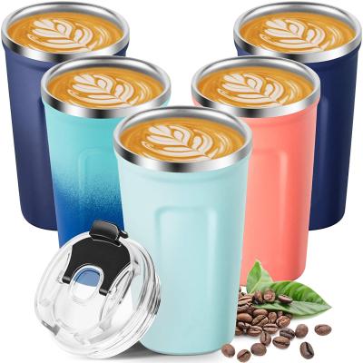 China Travel Viable Mug Reusable Brand Amazon Coffee Mug Insulated Coffee Mug Drinks BPA Free and Double-Wall Stainless Steel Thermos Mug for sale