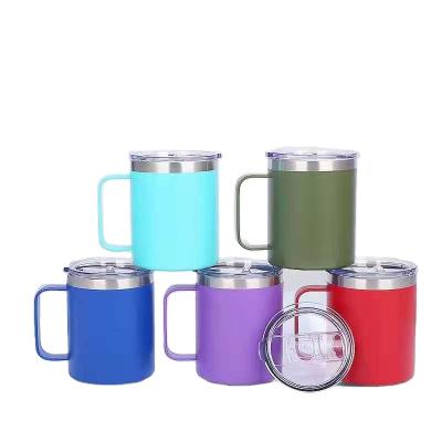 China 8oz Eco-Friendly Sustainable Stainless Steel Double Walled Travel Coffee Mug Vacuum Insulated Reusable Tumbler Coffee Cup for sale