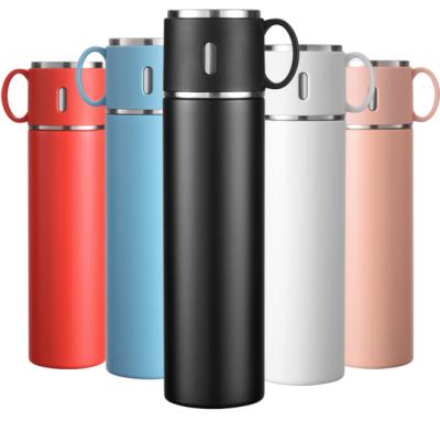 China PORTABLE Ready To Ship Double Wall Vacuum Flask Stainless Steel Insulated Water Bottle With Customer Logo for sale