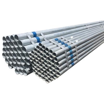 China Making Pipes Hot Dipped Galvanized Round Steel Pipe / GI Pipe / Galvanized Tube for sale