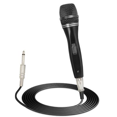 China Conference Audio Karaoke Voice Computer Handheld Microphone Ktv Microphone Amplifier Professional Cable Handheld Dynamic Microphone for sale