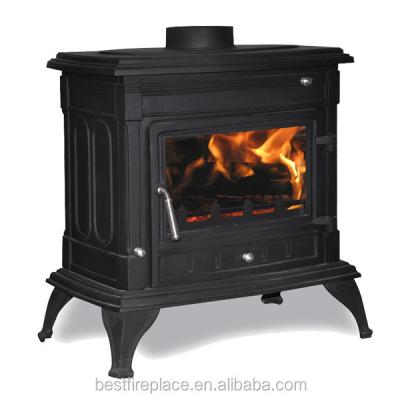 China Cheap Cast Iron Wood Burning Heater With Bolier for sale