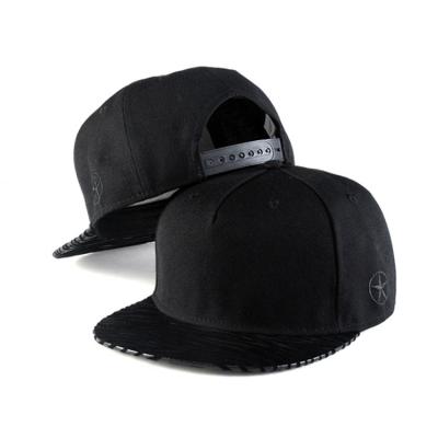 China Manufacturer Plain New Custom yupoong COMMON Snap Back 5 Panel Flat Brim Snapback Caps Hats for sale