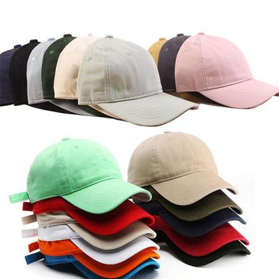 China COMMON Custom Cotton Men Logo Snapback Hats Men's Golf Golf Embroidery Factory Gorros Dad Hats Unstructured Baseball Cap White for sale