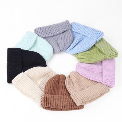 China COMMON Winter Toque 100% Acrylic Yarn Design Embroidery Knitted Women Beanie Hat Custom Sublimated Beanie Hat for sale