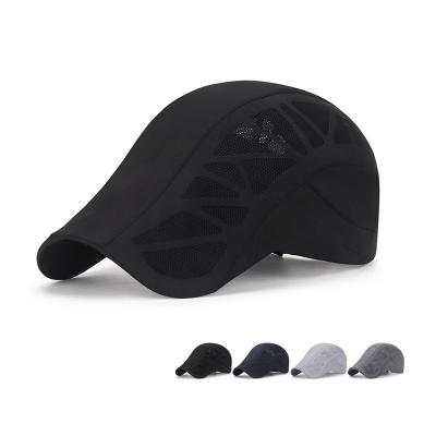 China Manufacturer COMMON Men's Breathable Hat Mesh Covers Hat Outdoor Casual Sunscreen Sunshade Travel Trucker Sports Quick Dry Hat for sale