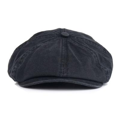 China Dobby Newsboy Pattern Beret Hat Cap for sale