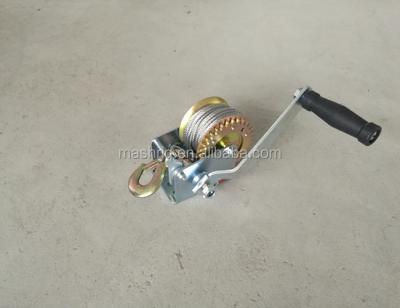 China Small BOAT hand lifting winch with 800lb capacity for sale