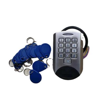 China Door Open Control Access Control System Kit Metal FRID Keypad Exit Button RFID Waterproof Key Fobs for sale