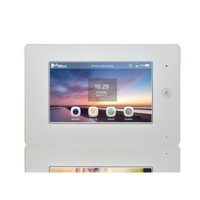 중국 Modern Video Door Intercom High Quality Face Recognition Multi Screen Video Door Bell Apartment 판매용