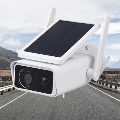 China NEW ARRIVAL 1080P NIGHT VISION Support TF Card Battery Power Security WIFI Solar CCTV Camera zu verkaufen