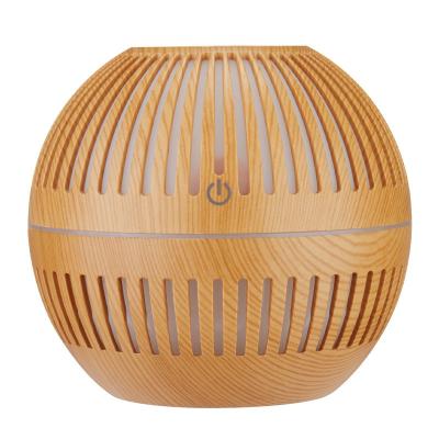 China Humidify + Portable Ultrasonic Mini Humidifier Wood Grain Diffuser USB 130ML Aromatherapy Ultrasonic Diffuser Commercial 130ml for sale