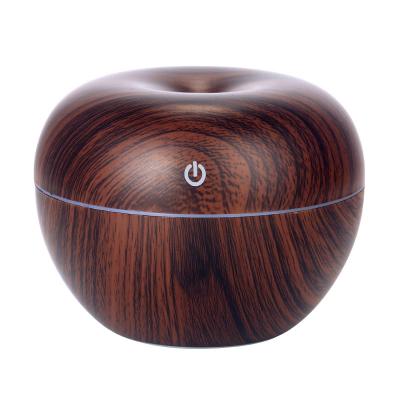 China Humidify + Aromapherapy Wood Grain Essential Oil Diffuser Hot Sale 130ml for sale