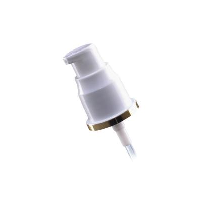 China Non Spill 18/410 Metal Treatment Plastic Pump Cosmetic Cream Pump for sale