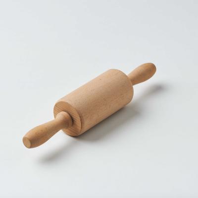 China Sustainable Factory supply wooden medium movable rolling pin beech flour stick rolling dumpling skin baking tools for sale