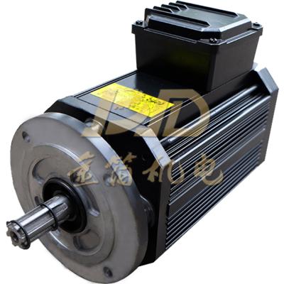 China Totally Enclosed Electromagnetic Three Phase Asynchronous Shaft Clamp Motor 0.8kw 1.5kw 2.2kw 3kw Shaft Flange Brake Motor 220v Solid Motor for sale