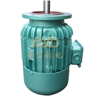 China YEZ Series Totally Enclosed AC Motor For Construction Plant Equipment, Hoisting Machinery, Round Motor Flange Power 1HP 2hp for sale