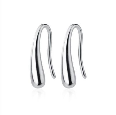 China CLASSIC earring hooks 925 sterling silver high quality fashion earrings for women 2021 with low MOQ for sale