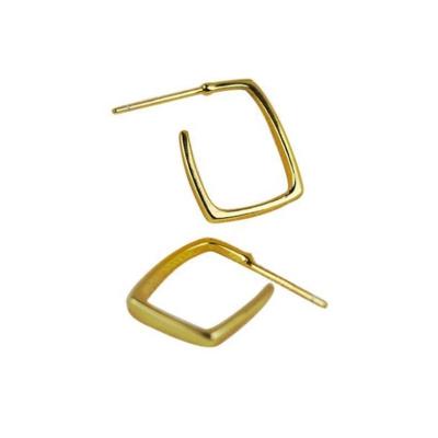 China Office/Career Gold Simple Geometric Jewelry Earrings Geometric Jewelry Hot Selling 2021 for sale