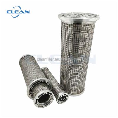 China Hydraulic system factory price power plant 3 parallel lubricating oil filter parallel filter element for sale