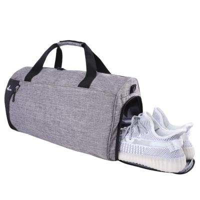 China Travelsky Eco-friendly Custom Sports Duffle Travel Gym Bag Organizer with Wet Shoe Compartment Dry for sale