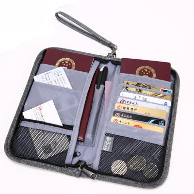 China Travelsky eco-friendly personalized rfid family wallet passport travel passport card holder for sale