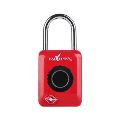 China Eco-friendly Travelsky travel luggage security tsa security suit fingerprint padlock for sale