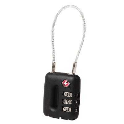 China Eco-friendly Travelsky tsa approved locks safe travel tsa 3dial mini combination lock for sale