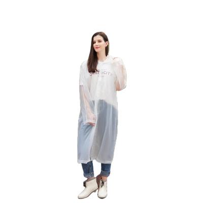 China Travelsky Eco-Friendly Poncho Eva Raincoat Transparent Raincoat Foldable Custom Made for sale