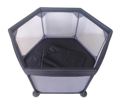 China Modern Hot Selling Hexagonal Safety Fence High Quality Oxford Cloth Baby Play Yard Playpen for sale