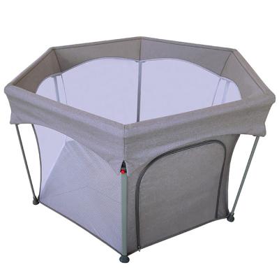 China Factory Price Modern Wholesale High Quality Kids Playpen For Baby Foldable Safety Guardrail Baby Playpens for sale