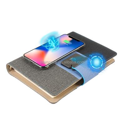 China Charging Fingerprint Lock Radio Fingerprint Lock Diary With Power Bank for sale