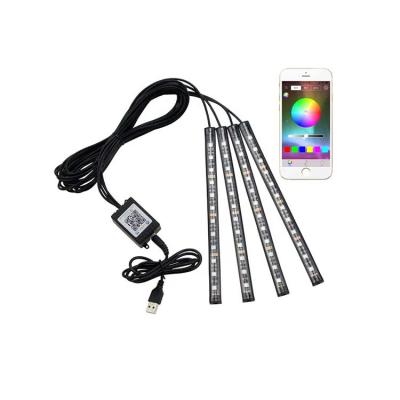 China Good Quality RGB Led Mini Disco Light USB Car Atmosphere Lamp Interior Ambient Light for sale