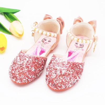 China Wholesale Ballet Flats Kids Led Shoes Girls Princess Party Shoes Leather Shoes Summer Shoes For Girls for sale