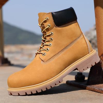 China Roman Boot 2022 Classic High Top Machining Shoes Waterproof Outdoor Hiking Leather Men's Shoes Martin Boots for sale