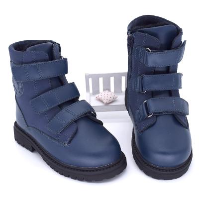 China Hook-and-loop strap & new design new arrival kids orthopedic shoes zipper anti varus walking shoes for sale