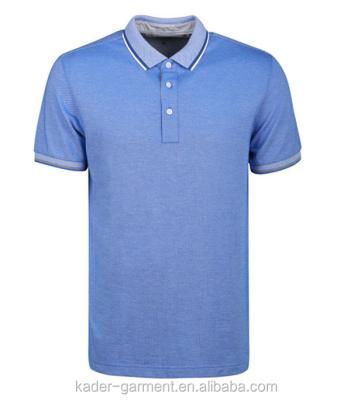 China Anti-pilling Men's Golf Polo Shirts, Plain Polo Shirts, Pique Polo Shirts for sale